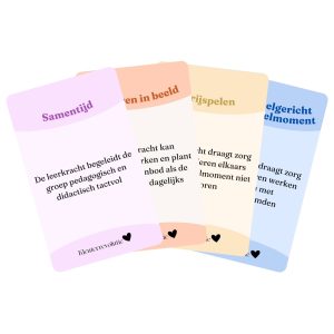 Kleuterrevolutie HGW kaartenset